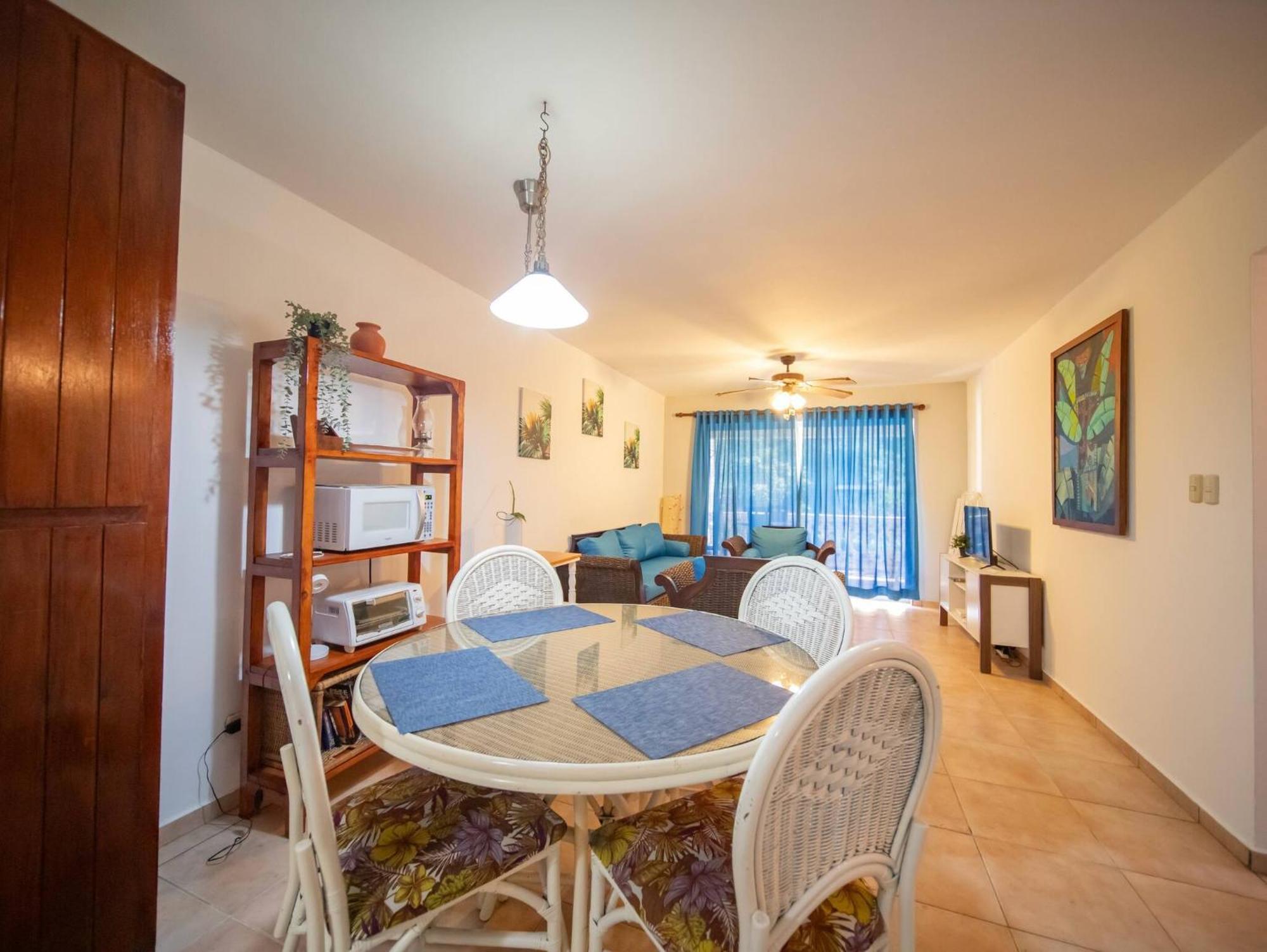 Room In Guest Room - 2Br Caribbean Condo In Cabarete Center 외부 사진